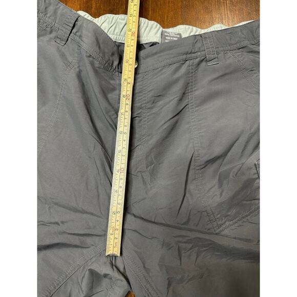 REI Outdoor Hiking Adjustable Cargo Pants Women 16 Petite Travel Convertible Zip - Picture 6 of 16